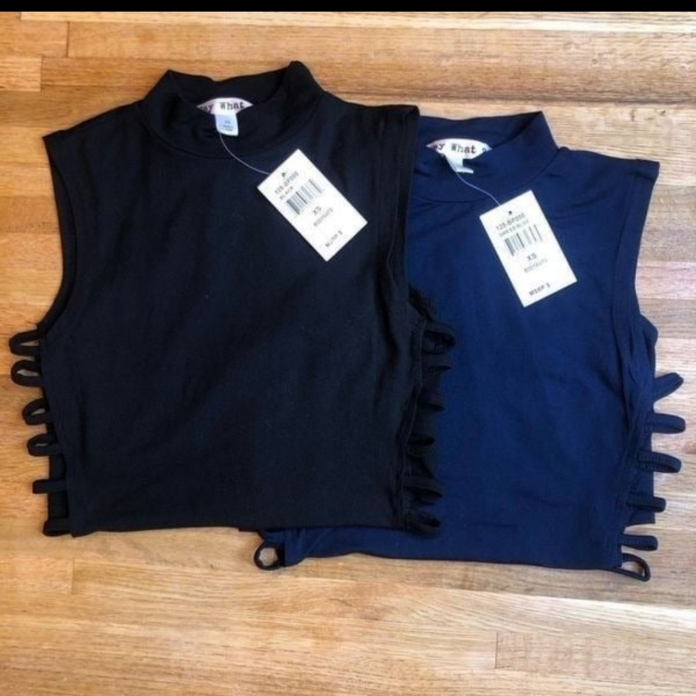 2 say what body suits. NWT